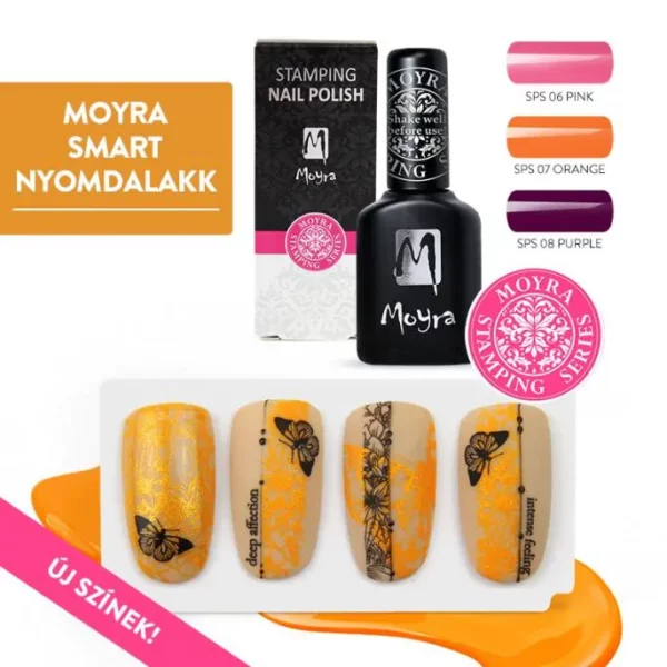 Moyra Smart Polish for Stamping SPS06 Pink
