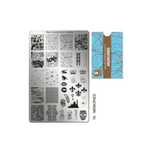 Moyra stamping plate 016 - Memories