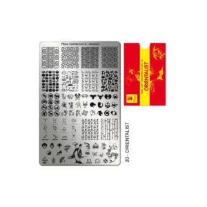 Moyra stamping plate 020 - Orientalist