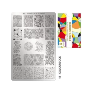 Moyra stamping plate 048 - Colourbook