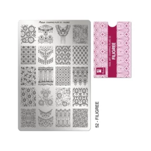 Moyra stamping plate 052 - Filigree