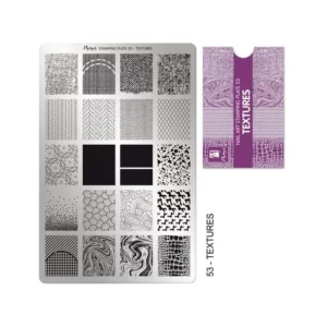 Moyra stamping plate 053 - Textures