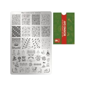 Moyra stamping plate 085 - Boxing Day