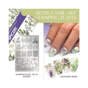Moyra stamping plate 091 - Spicery