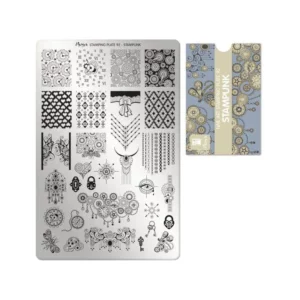 Moyra stamping plate 092 - Stampunk