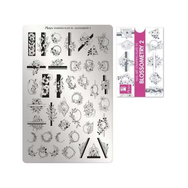 Moyra stamping plate 093 - Blossometry2