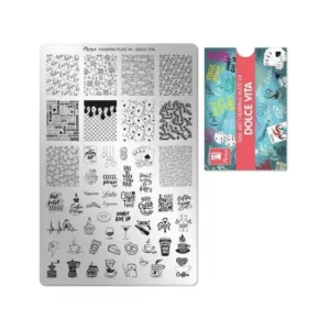 Moyra stamping plate 094 - Dolce Vita
