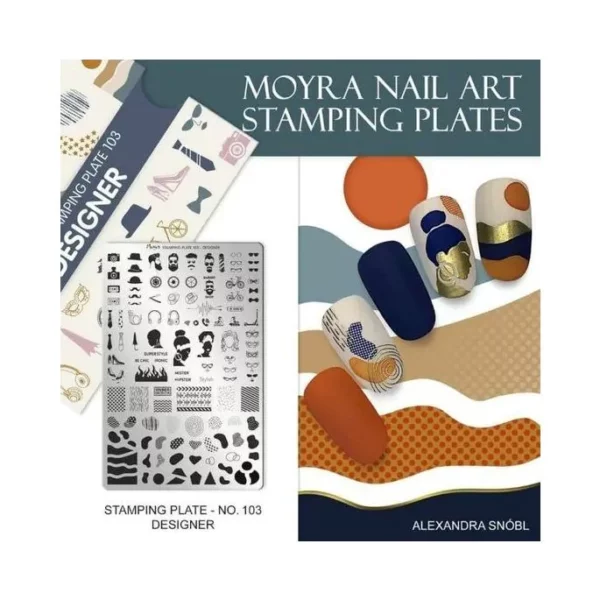 Moyra stamping plate 103 - Designer