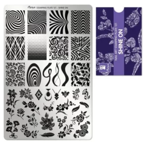 Moyra stamping plate 121 - Shine On