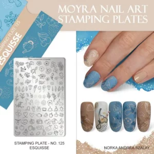Moyra stamping plate 125 - Esquisse