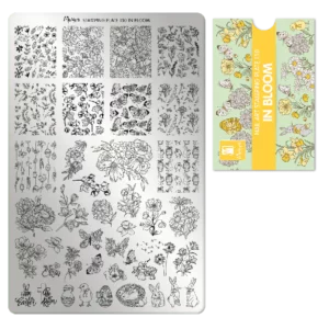 Moyra stamping plate 130 - In Bloom
