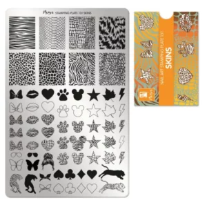 Moyra stamping plate 131 - Skins