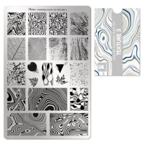 Moyra stamping plate 134 - Textures 3