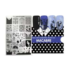 Moyra stamping plate 135 - Macabre