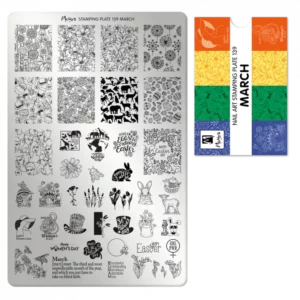Moyra stamping plate 139 - March