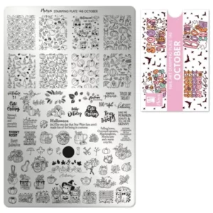 Moyra stamping plate 148 - October