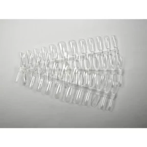 Press-on/Showtips Square Clear 504 pcs