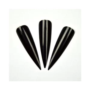 Showtips stiletto zwart 72 stuks