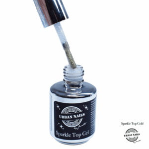 Sparkle top gel gold