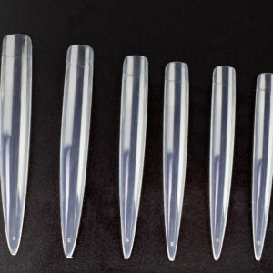 Tip Box Tips Straight Clear 120 pcs