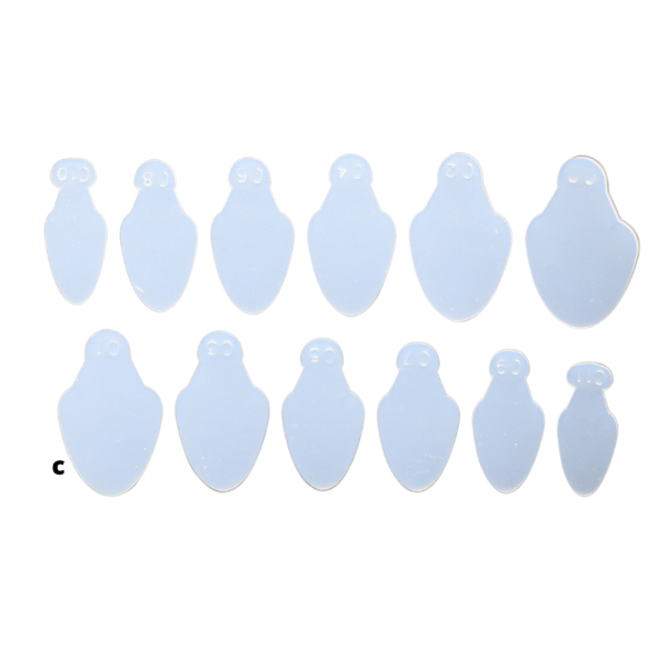 Dual Nail Forms Silicone Mould C