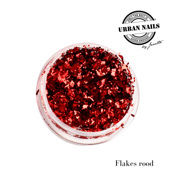 Flakes rood