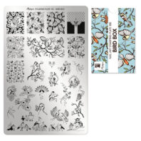 Moyra Stamping Plate 100 Bird Box 1