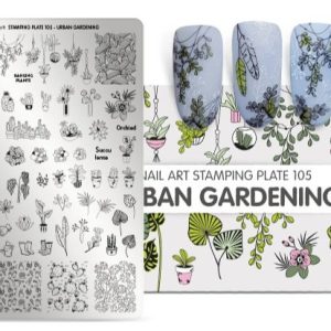 Moyra stamping plate 105 - Urban Gardening
