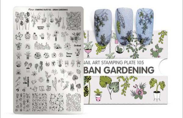 Moyra Stamping Plate 105 Urban Gardening