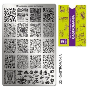 Moyra stamping plate 022 - Gastromania