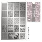 Moyra Stamping Plate 31 LaceLove2 2