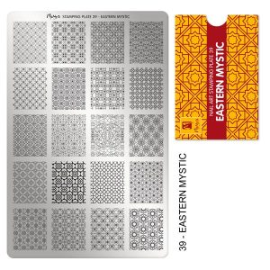 Moyra stamping plate 039 - Eastern Mystic