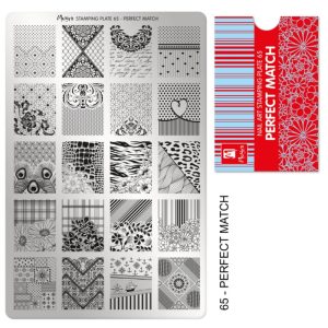 Moyra stamping plate 065 - Perfect Match