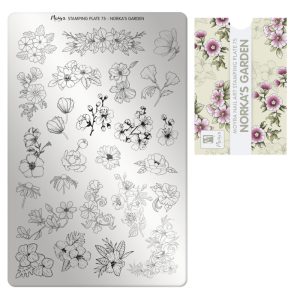 Moyra stamping plate 075 - Norka's Garden