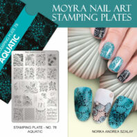 Moyra Stamping Plate 78 Aquatic 2