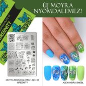 Moyra Stamping Plate 81 Greenity 2