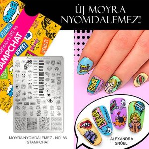 Moyra stamping plate 086 - Stampchat