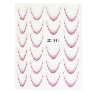 Nail Art Sticker III - 09 Ombre