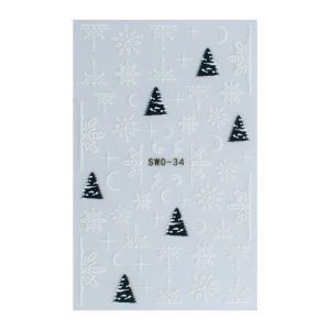 Nail Art Sticker IV - 09 Christmas