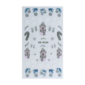 Nail Art Sticker Winter - 08