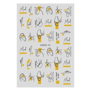 Nail Sticker Urban-03