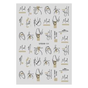 Nail Sticker Urban-04