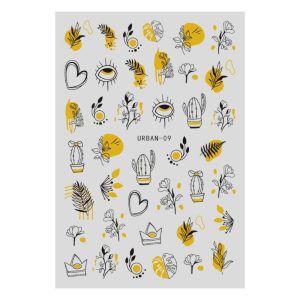 Nail Sticker Urban-09
