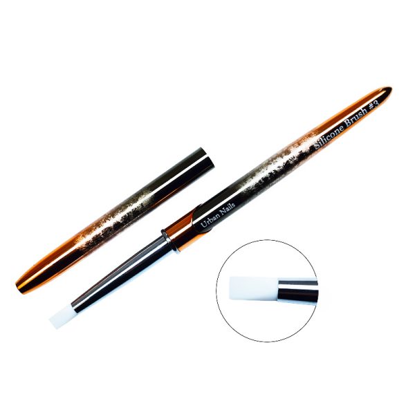 RoseGold silicone brush #3 Penseel