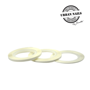 Striping tape white 1 mm
