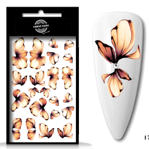 Waterdecals Flower Garden / Nail Tattoo 17