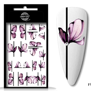 Waterdecals Flower Garden / Nail Tattoo 19