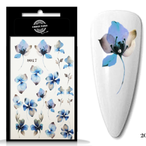 Waterdecals Flower Garden / Nail Tattoo 20