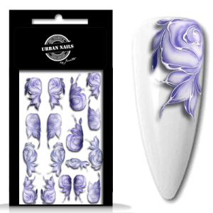 Waterdecals Flower Garden / Nail Tattoo 30