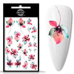 Waterdecals Flower Garden / Nail Tattoo 35